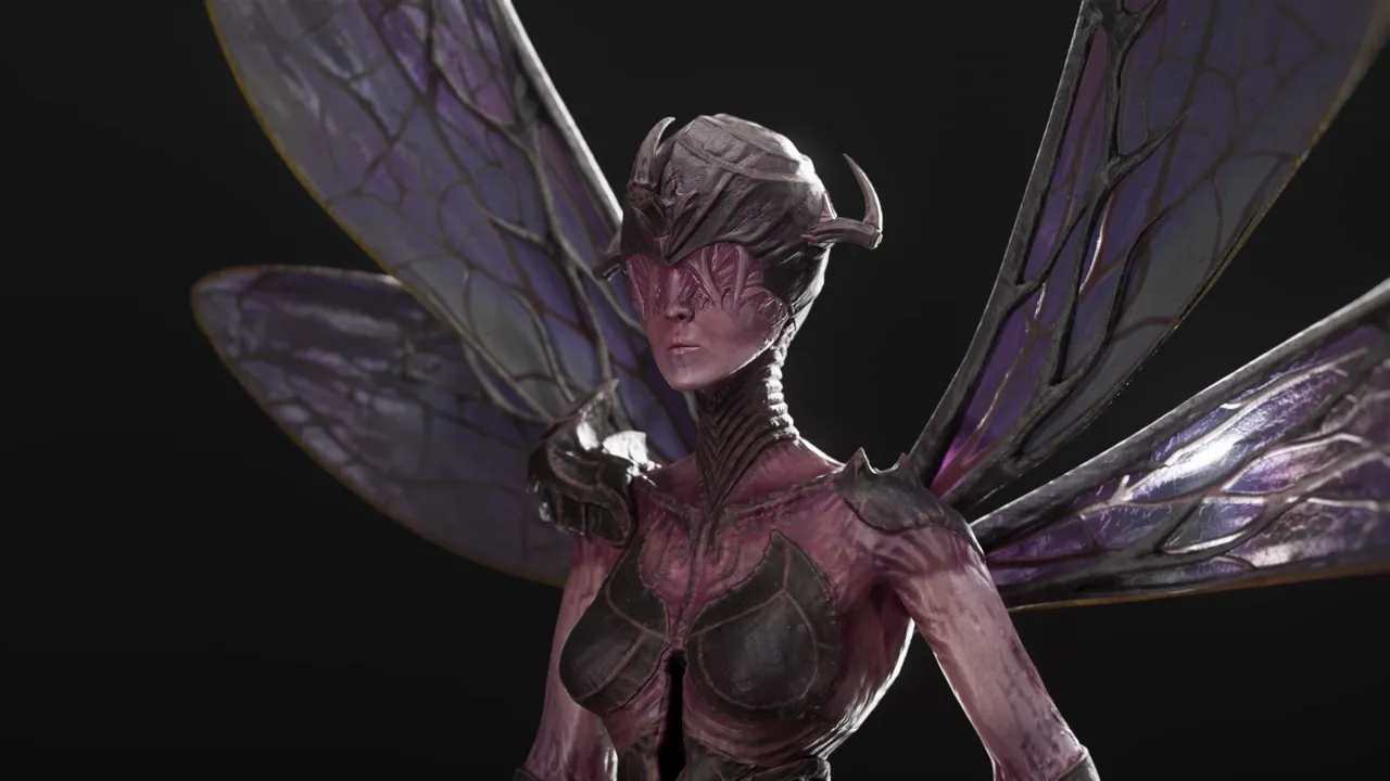 Mutant Queen Character Lookdev
