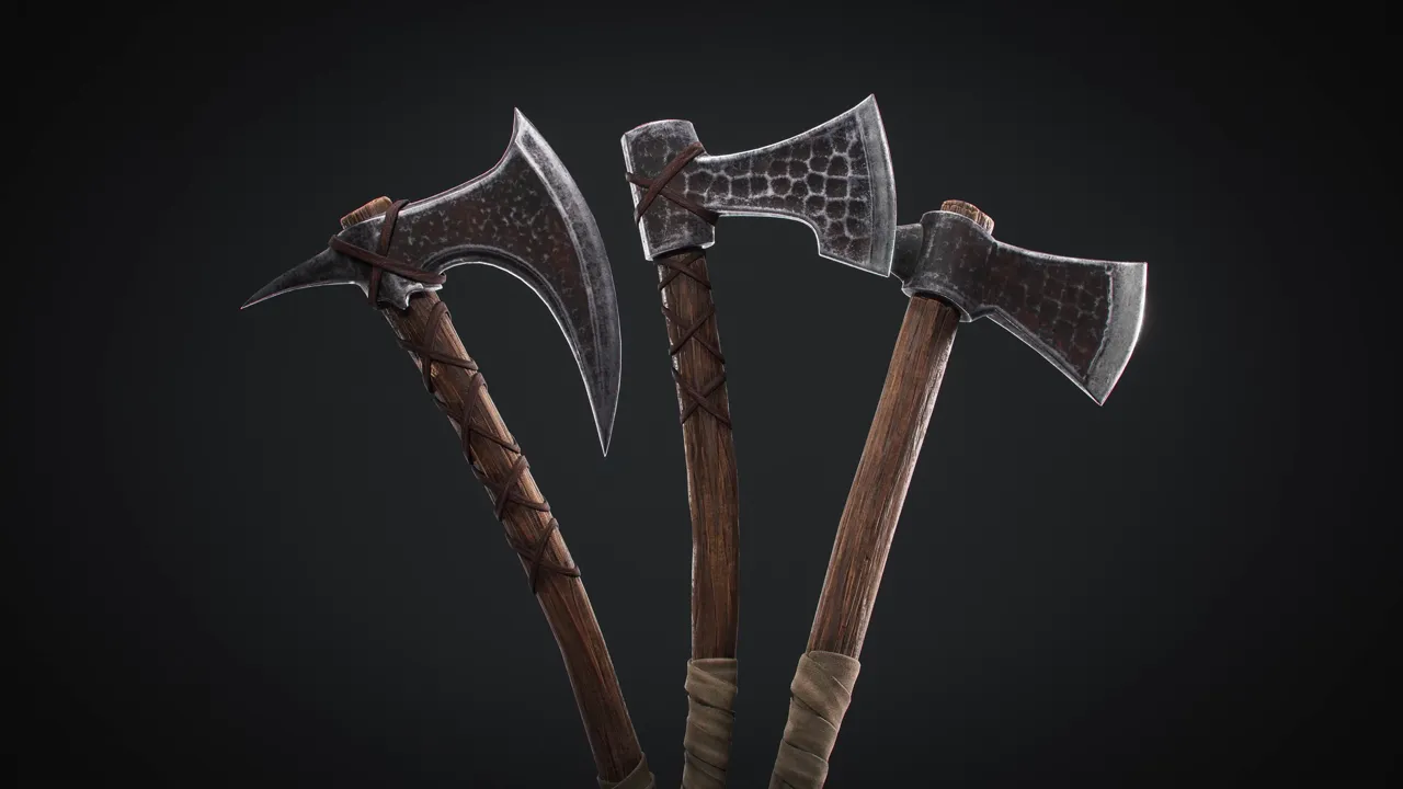 Viking Axes Showcase